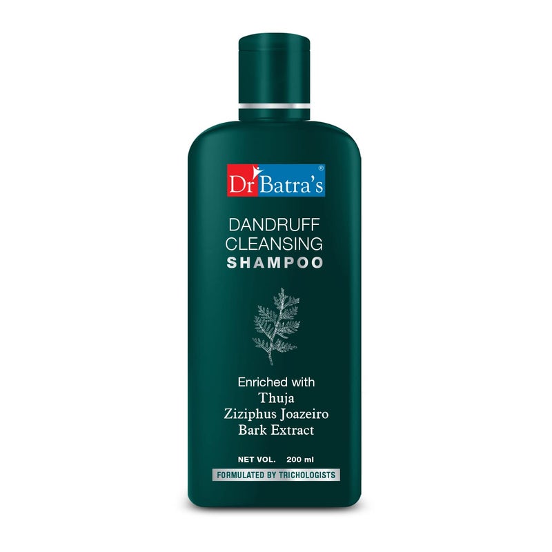 Dr Batra's Dandruff Cleansing Shampoo Enriched With Thuja For Silky Hair 200ml by Dr Dry - Image 1